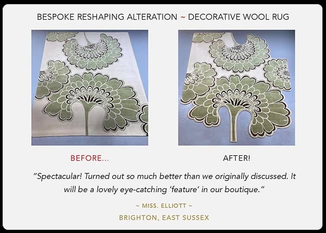 rug cut-out alteration near me