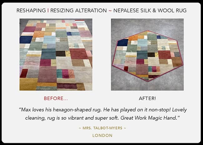 rug resizing and alteration near me london