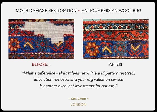 oriental rug repairs and cleaning