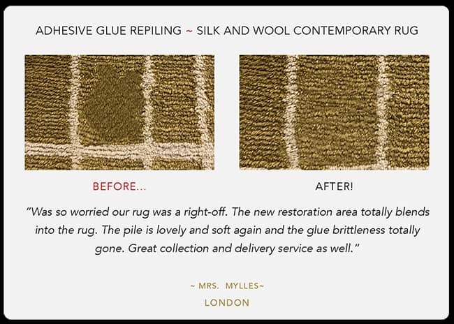 persian rug fringe repair oxford