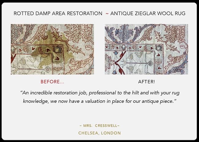 persian rug repair