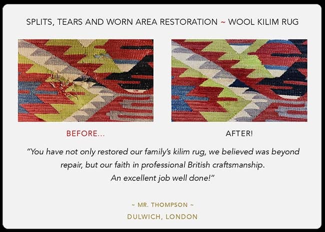 persian rug repairs and cleaning
