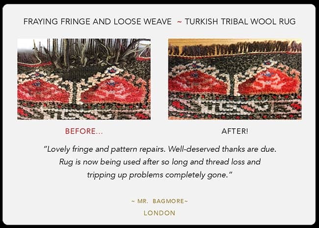 rug fringe repair near me