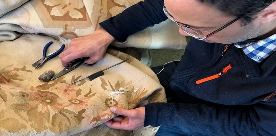 rug repair restoration london