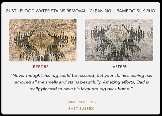 london rug cleaning | free collection & return